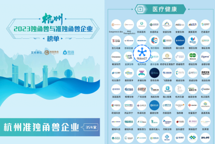 《2023杭州独角兽&准独角兽企业榜单》发布,程天科技蝉联入榜! - 机器人大讲堂