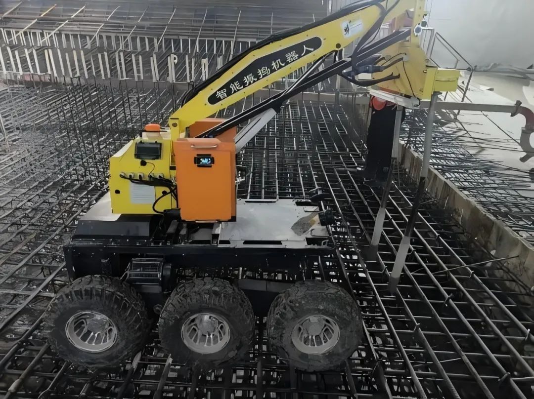 智能振捣机器人助力地铁建设，科技破解施工难题
