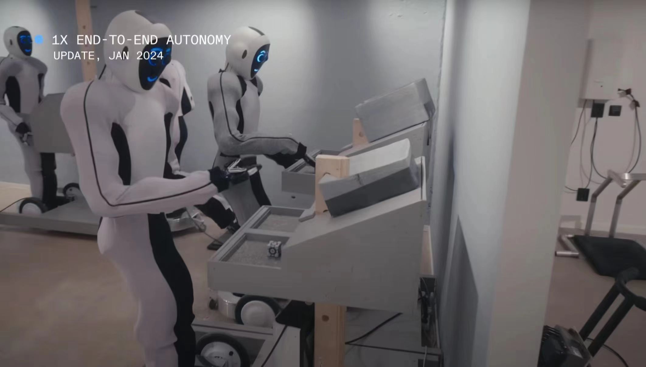 1X 发布其人形机器人 Eve 的新视频 全程由机器人拍摄 恐怖谷效应引发关注