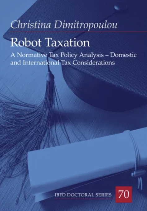 IBFD 推出有关机器人税收的开创性著作